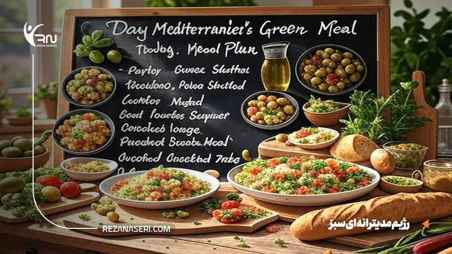 رژیم مدیترانه ای سبز